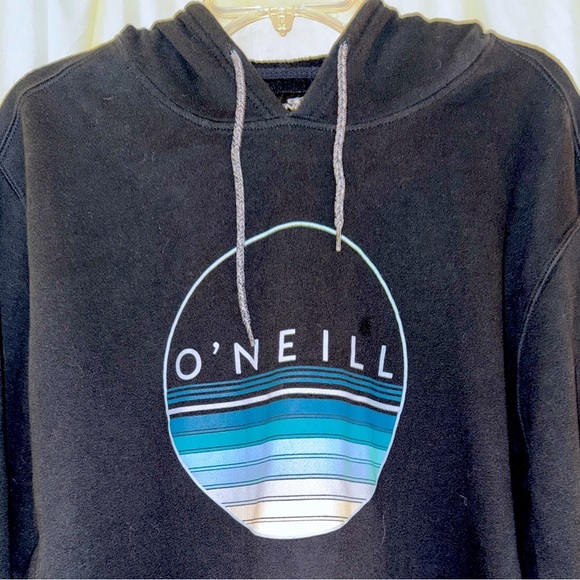 O'Neill Black Hoodie. Size XL. GUC - Picture 2 of 6